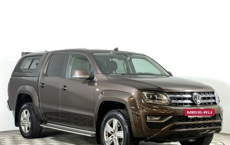 Volkswagen Amarok I рестайлинг, 2017 год, 3 148 000 рублей, 3 фотография