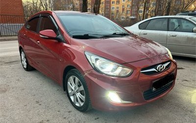 Hyundai Solaris II рестайлинг, 2011 год, 740 000 рублей, 1 фотография