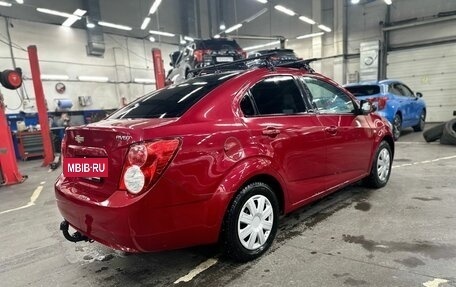 Chevrolet Aveo III, 2013 год, 599 000 рублей, 4 фотография