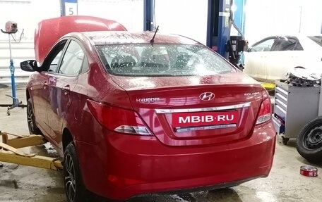 Hyundai Solaris II рестайлинг, 2014 год, 1 350 000 рублей, 3 фотография