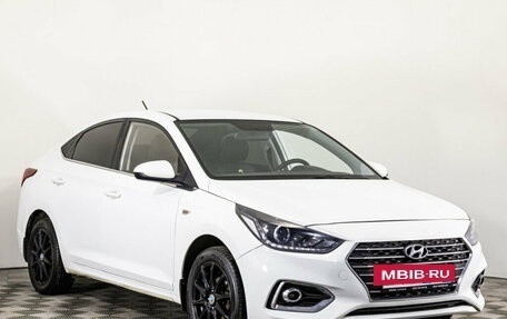 Hyundai Solaris II рестайлинг, 2017 год, 1 170 000 рублей, 3 фотография