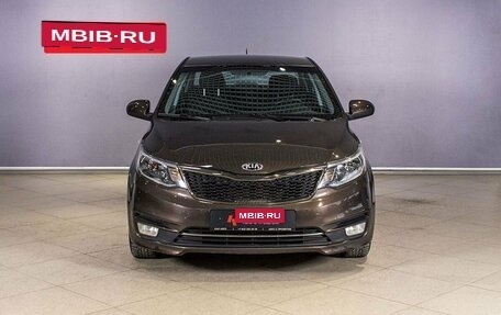 KIA Rio III рестайлинг, 2016 год, 1 051 400 рублей, 8 фотография