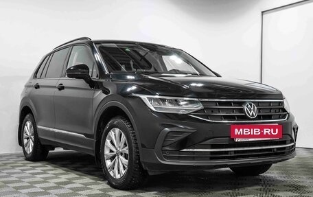 Volkswagen Tiguan II, 2021 год, 3 155 000 рублей, 4 фотография