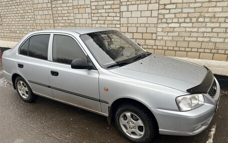 Hyundai Accent II, 2004 год, 610 000 рублей, 2 фотография