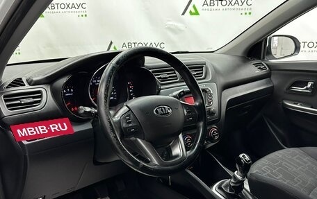 KIA Rio III рестайлинг, 2014 год, 638 000 рублей, 10 фотография