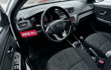 KIA Rio III рестайлинг, 2012 год, 799 900 рублей, 10 фотография