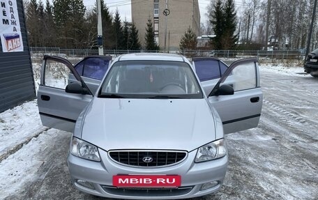 Hyundai Accent II, 2005 год, 395 000 рублей, 11 фотография