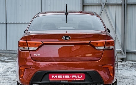 KIA Rio IV, 2019 год, 1 550 000 рублей, 5 фотография