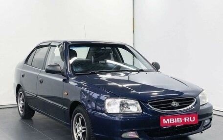 Hyundai Accent II, 2007 год, 600 000 рублей, 1 фотография