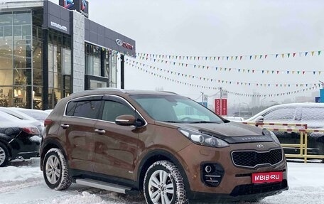 KIA Sportage IV рестайлинг, 2016 год, 1 895 990 рублей, 1 фотография