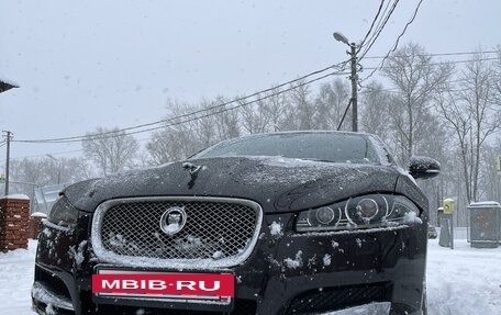 Jaguar XF I рестайлинг, 2013 год, 1 990 000 рублей, 31 фотография