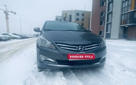 Hyundai Solaris II рестайлинг, 2014 год, 1 100 000 рублей, 1 фотография