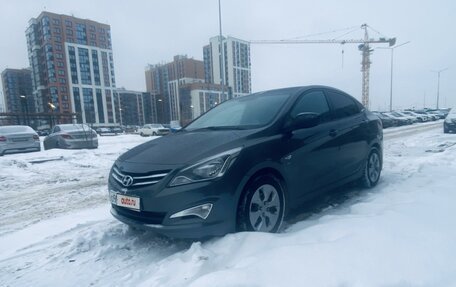 Hyundai Solaris II рестайлинг, 2014 год, 1 100 000 рублей, 8 фотография