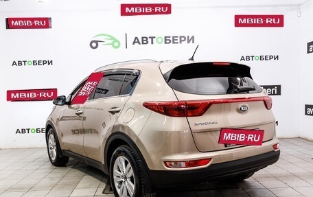 KIA Sportage IV рестайлинг, 2016 год, 1 923 000 рублей, 3 фотография