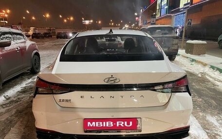 Hyundai Elantra, 2022 год, 2 450 000 рублей, 6 фотография