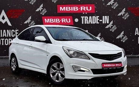 Hyundai Solaris II рестайлинг, 2014 год, 1 100 000 рублей, 1 фотография