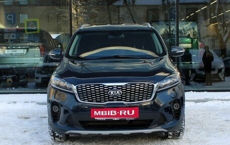 KIA Sorento III Prime рестайлинг, 2019 год, 3 491 000 рублей, 2 фотография