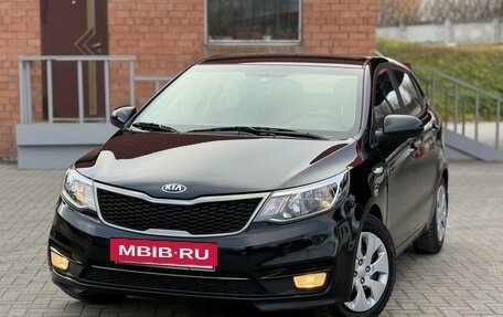 KIA Rio III рестайлинг, 2016 год, 1 365 000 рублей, 26 фотография