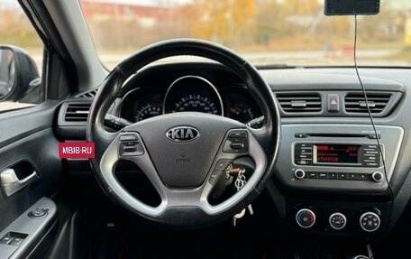 KIA Rio III рестайлинг, 2016 год, 1 365 000 рублей, 24 фотография