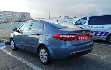 KIA Rio III рестайлинг, 2012 год, 920 000 рублей, 2 фотография