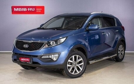 KIA Sportage III, 2014 год, 1 637 100 рублей, 1 фотография