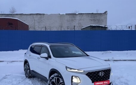 Hyundai Santa Fe IV, 2019 год, 3 649 000 рублей, 2 фотография