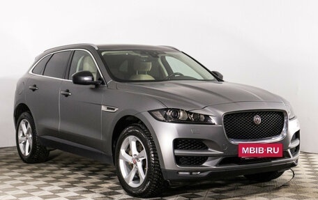 Jaguar F-Pace, 2018 год, 3 460 000 рублей, 3 фотография