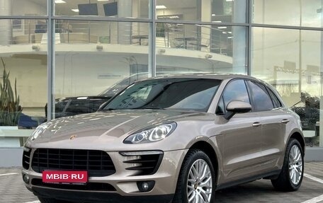 Porsche Macan I рестайлинг, 2014 год, 3 399 000 рублей, 1 фотография