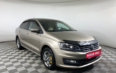 Volkswagen Polo VI (EU Market), 2017 год, 1 330 000 рублей, 3 фотография