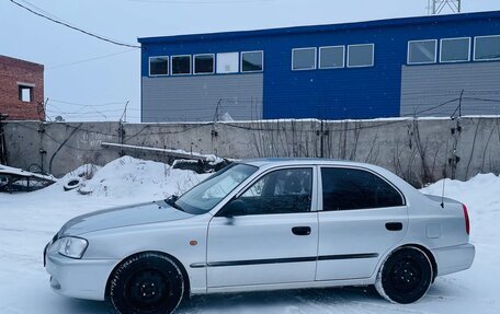 Hyundai Accent II, 2004 год, 425 000 рублей, 3 фотография