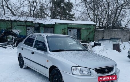 Hyundai Accent II, 2004 год, 425 000 рублей, 9 фотография