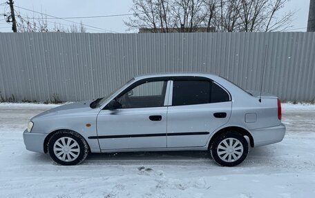 Hyundai Accent II, 2007 год, 395 000 рублей, 12 фотография