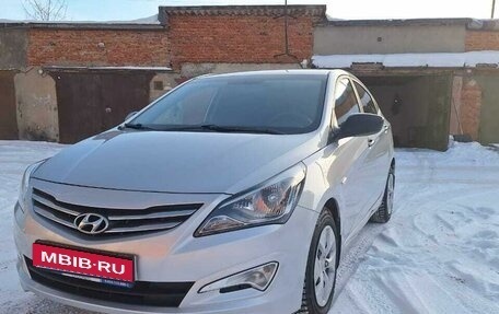 Hyundai Solaris II рестайлинг, 2014 год, 1 020 000 рублей, 1 фотография