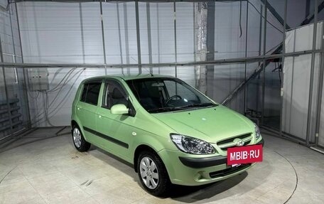 Hyundai Getz I рестайлинг, 2008 год, 649 000 рублей, 3 фотография