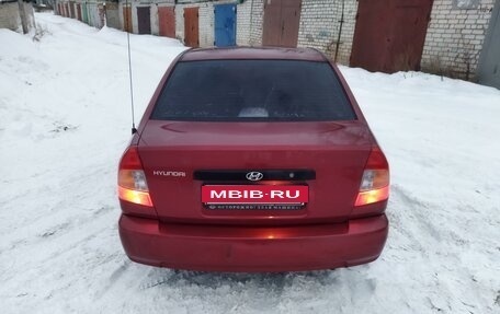 Hyundai Accent II, 2004 год, 275 000 рублей, 10 фотография