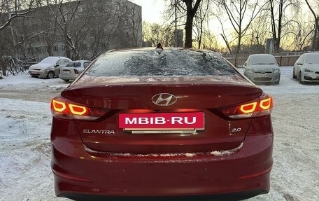 Hyundai Elantra VI рестайлинг, 2017 год, 1 800 000 рублей, 3 фотография