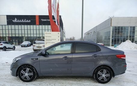 KIA Rio III рестайлинг, 2017 год, 1 417 200 рублей, 10 фотография