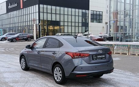 Hyundai Solaris II рестайлинг, 2021 год, 1 523 000 рублей, 8 фотография