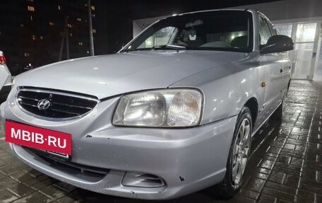 Hyundai Accent II, 2007 год, 390 000 рублей, 3 фотография