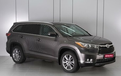 Toyota Highlander III, 2014 год, 3 439 000 рублей, 1 фотография