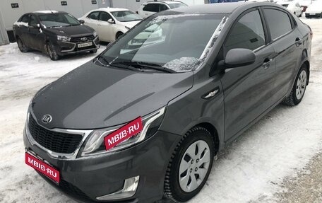 KIA Rio III рестайлинг, 2014 год, 808 000 рублей, 1 фотография