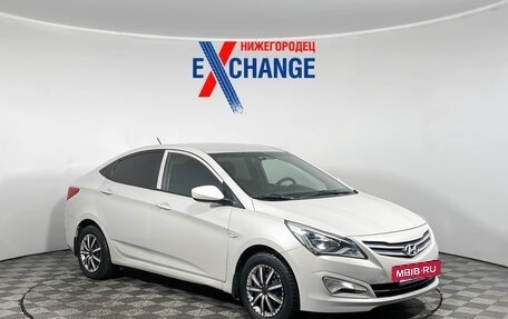 Hyundai Solaris II рестайлинг, 2016 год, 849 000 рублей, 2 фотография