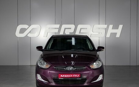 Hyundai Solaris II рестайлинг, 2011 год, 875 000 рублей, 3 фотография