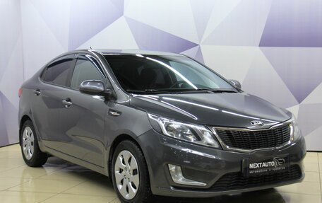 KIA Rio III рестайлинг, 2014 год, 917 000 рублей, 9 фотография