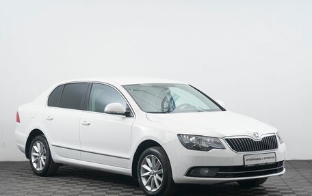 Skoda Superb III рестайлинг, 2014 год, 1 260 000 рублей, 3 фотография