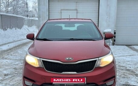 KIA Rio III рестайлинг, 2016 год, 820 000 рублей, 2 фотография