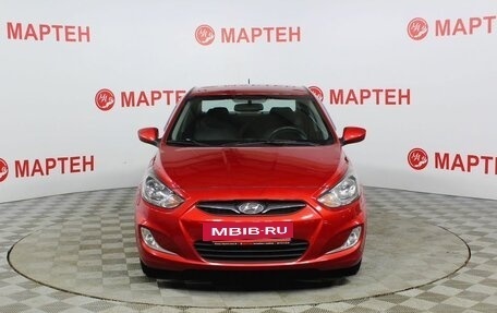 Hyundai Solaris II рестайлинг, 2012 год, 780 000 рублей, 2 фотография