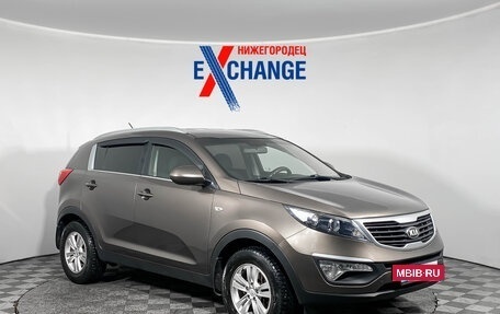 KIA Sportage III, 2013 год, 1 259 000 рублей, 2 фотография