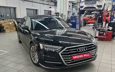 Audi A8, 2019 год, 4 677 000 рублей, 3 фотография