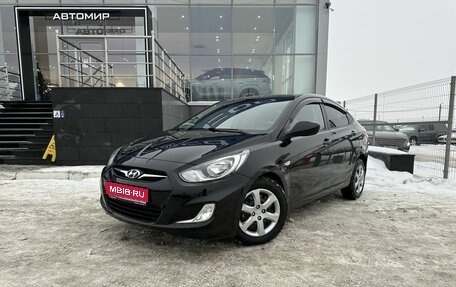 Hyundai Solaris II рестайлинг, 2012 год, 875 000 рублей, 1 фотография